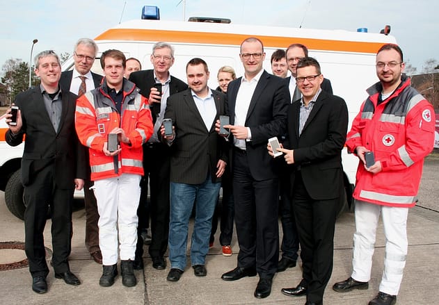 Münsterland wird Modellregion für neue Rettungsdienst-App